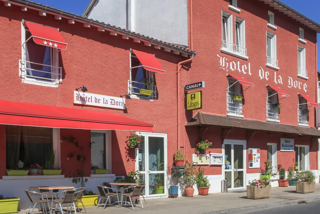 Logis Hotel Restaurant De La Dore Vertolaye Eksteriør bilde